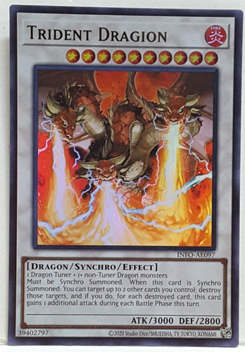 Yugioh tridente dragion - tridente,