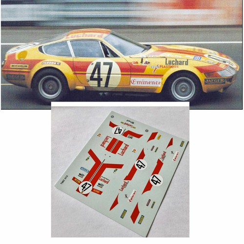 Decals ferrari 365 gtb4