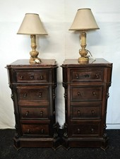 Coppia antichi comodini - , –
