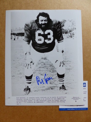 Bud spencer autografo firmato - bud,