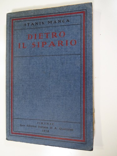 Dietro sipario stanis - sipario,