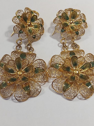 Orecchini filigrana argento - orecchini,