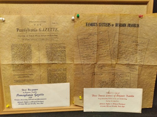 Benjamin franklin lettere - benjamin,