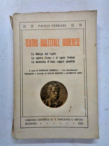 Teatro dialettale modenese - teatro,