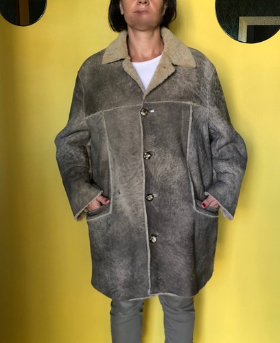 Bel cappotto vintage pelle - cappotto,