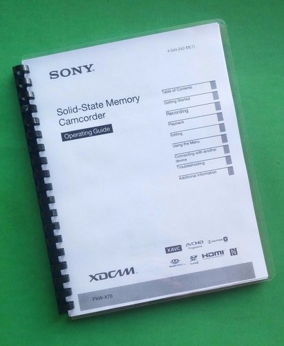 Manuale uso per videocamera - manuale,