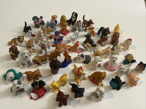 Figurina vintage meg cucciolo - figurina,