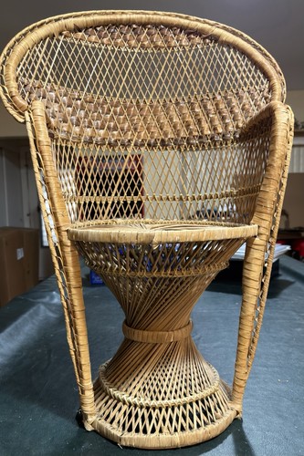 Sedia pavone vintage bambino
