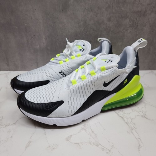 Nike air max 270 white - nike, "white-volt"