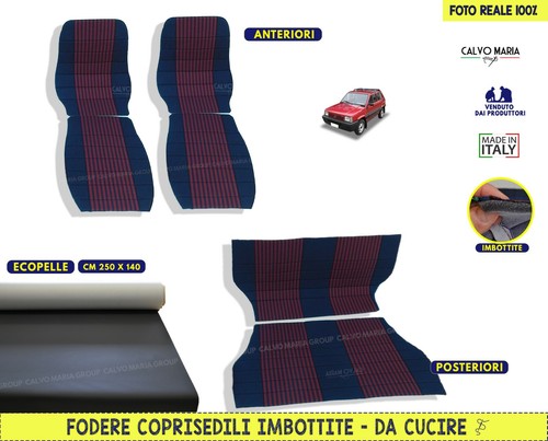 Fodere sedili con ecopelle - ecopelle, al
