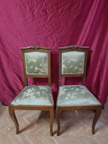 Antica coppia sedie - coppia,