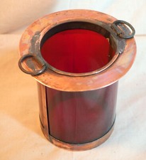 Beau verre rouge interne - , de