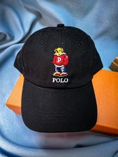 Polo retrò nera berretto - , da