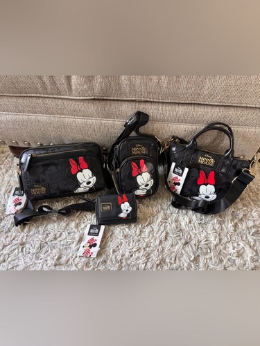 Disney minnie mouse borsa nera - disney,