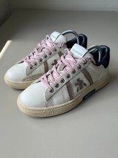 Sneakers basse PREMIATA Russell premium pelle bianca da donna VAR.6088D 37 EUR