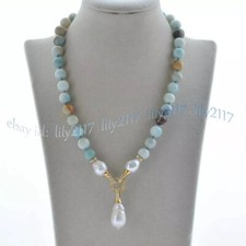 Collana con ciondolo perle