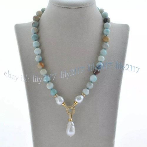 Collana con ciondolo perle