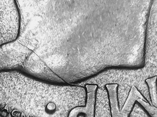 Lira 1940 errore - 1, frattura
