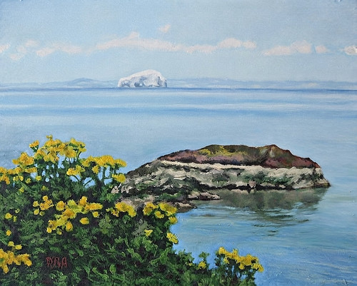 Dipinto olio originale scozia - dipinto,