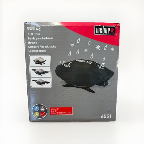 Weber vinyl grill cover - q,