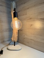 lampada in legno Artigianale