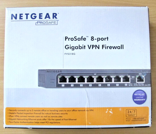 Firewall netgear prosafe - prosafe, 8