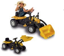 Trattore con Benna a Pedali