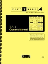 Korg Electribe EA-1 Sintetizzatore MANUALE DEL PROPRIETARIO