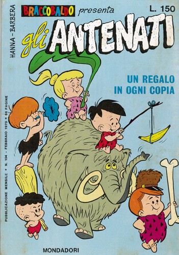 Antenati 104 1970 fumetto - ,