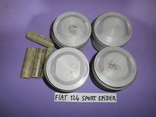 KIT 4 PISTONI COMPLETI PER FIAT 124 SPORT SPIDER FIAT 125 SPECIAL  d 80.6 MAHLE