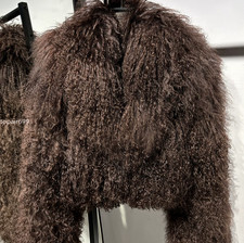 Cappotto donna riccio lungo