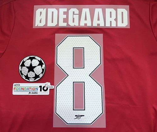 Odegaard ucl stampa nome e - ucl,