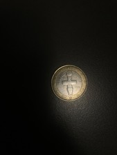 moneta da 1 euro kibris croce