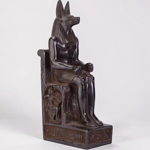 Statua anubi egiziana dio - egiziana:,