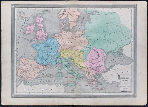 1880ca carta geografica - 1880ca,