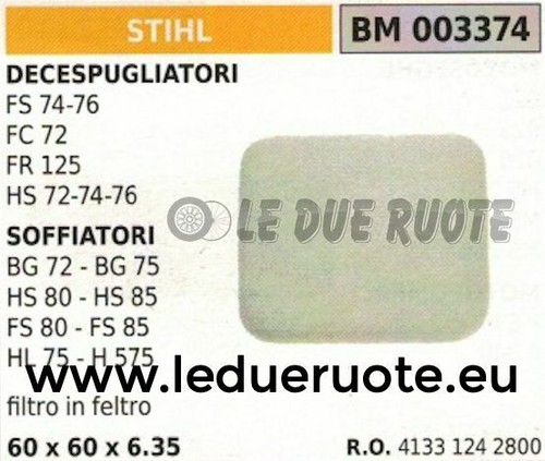 41331242800 filtro aria - 41331242800,