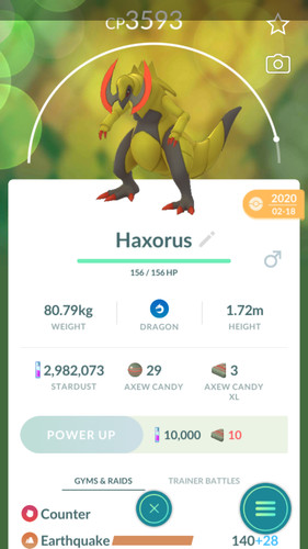 Pokemon trade haxorus - trade,