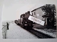 Fotografia Ferrovie Calabro Lucane Stazione di Pescariello Locomotiva FCL 418