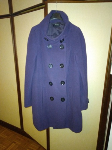 Cappotto donna viola 46 - cappotto, tg