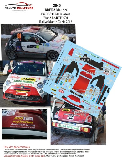 Decals ref 2040 - 2040, fiat