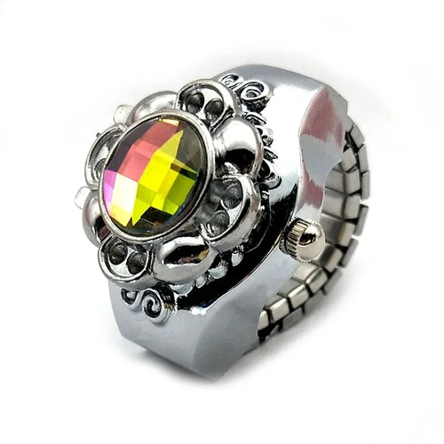 Anello orologio vintage - anello,