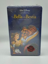 vhs LA BELLA E LA BESTIA