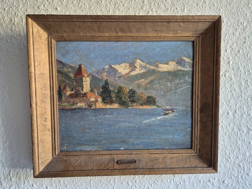 Gemälde clement castelli - gemälde, "clement