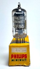 EF86 Philips Miniwatt Tube Valvola Röhre Lampe - MINT NOS - 8Y +9G4 - Audio Pre