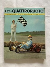 Quattroruote agosto 1961 anno