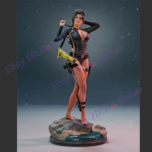 Lara croft diving 6 - 1/8, 1/4