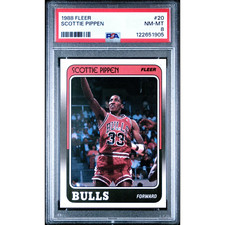 PSA Graded 1986 Fleer Scottie