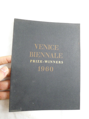 1960 brochure vintage arte - brochure,