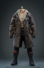 Giacca a vento lunga marrone