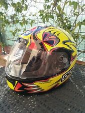 Casco Helmet AGV Q-SERIES 1994 96 Max Biaggi - Drudi Performance USATO (Leggi!)